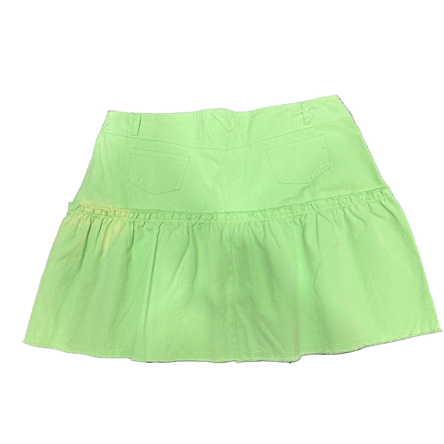 Green Mini Skirt - Size 32