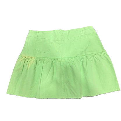 Green Mini Skirt - Size 32