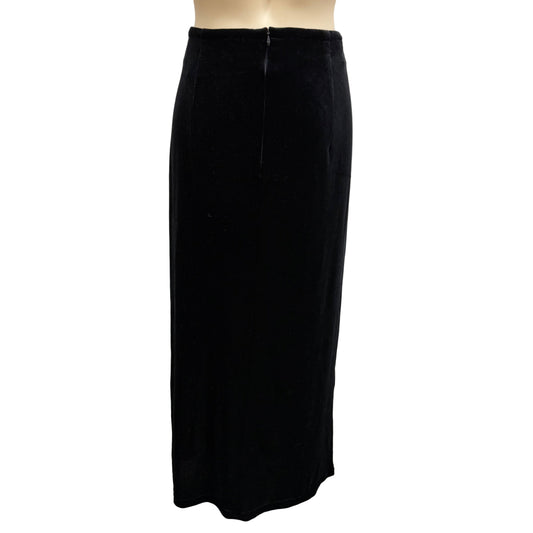 Velvet Look Skirt - Size 32