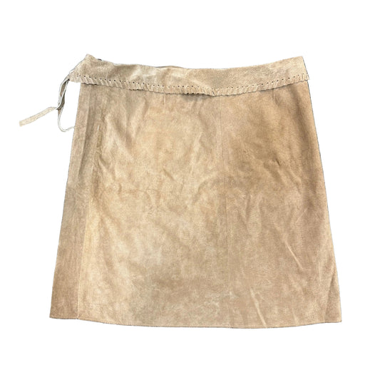 Suede Skirt - Size 12