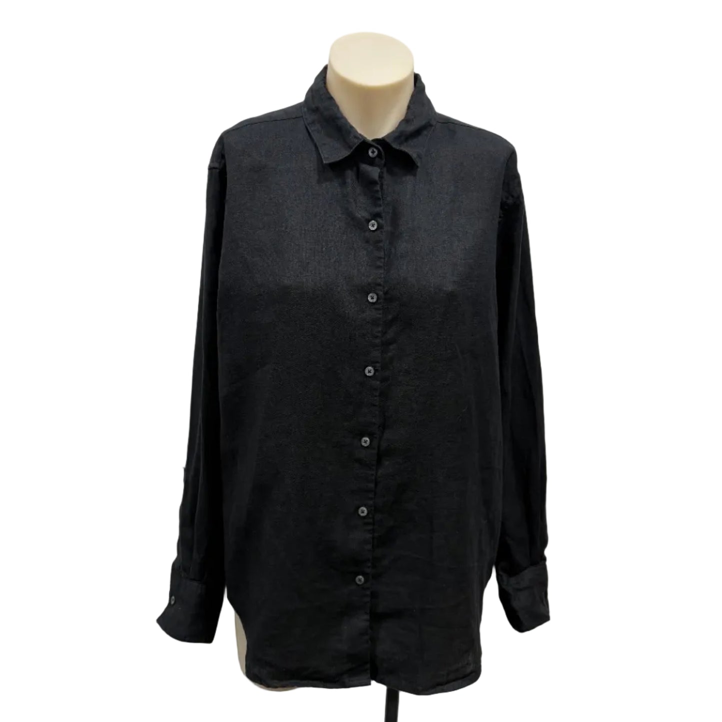 100% Linen Blouse - Size 8