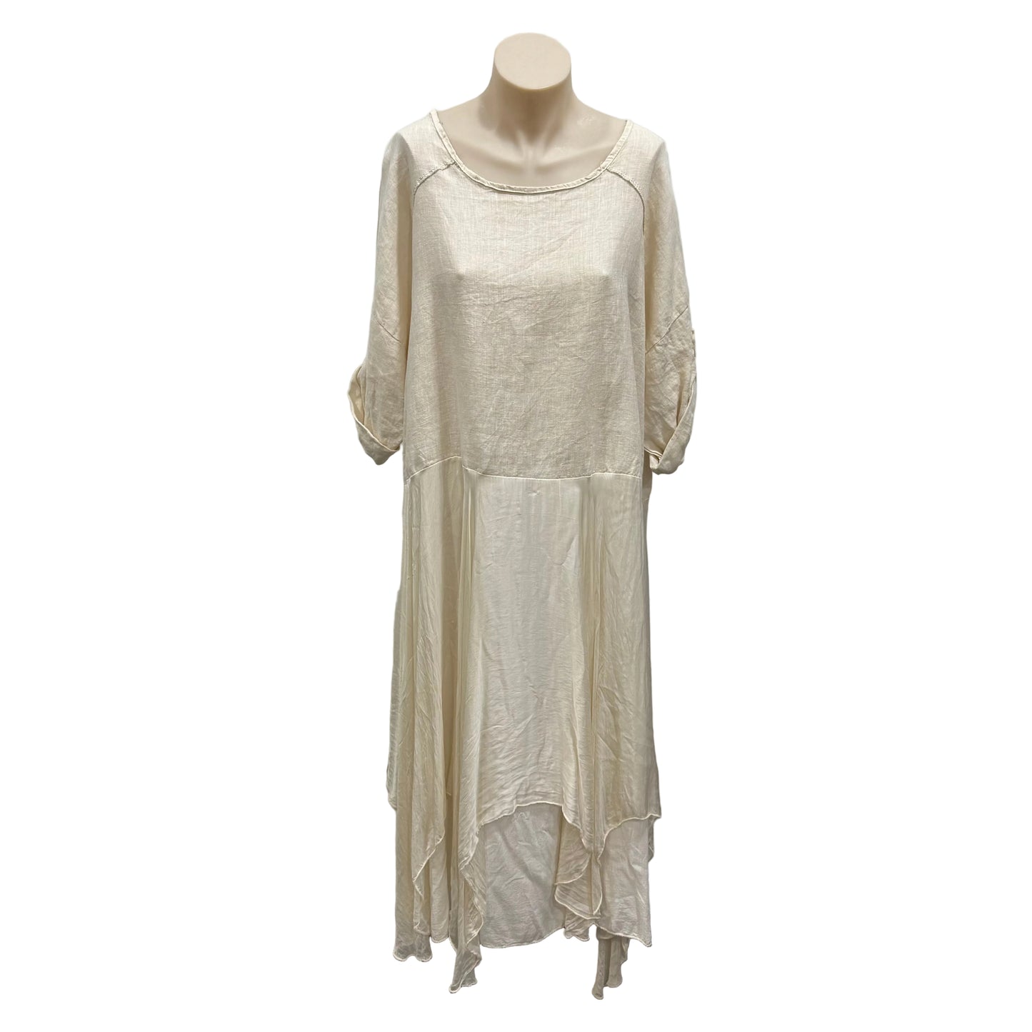 NEW Cream Dress - Size 14