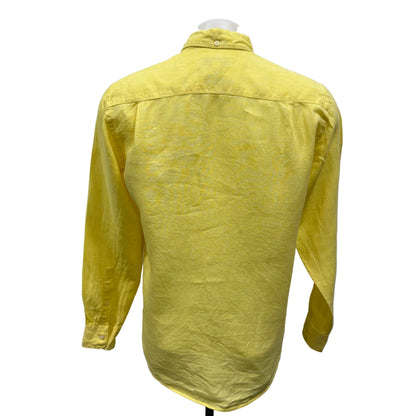 Yellow Linen Shirt - Size