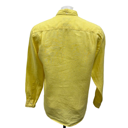Yellow Linen Shirt - Size