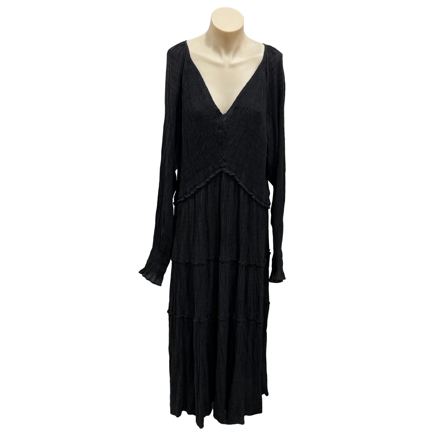 Black Maxi Dress - Size 18