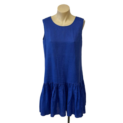 Blue Skater Dress - Size 8