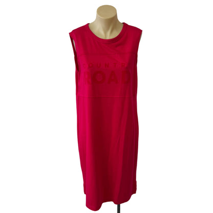 Hot Pink Tank Dress - Size S