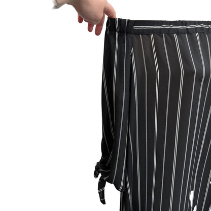 Stripy Strapless Dress - Size L