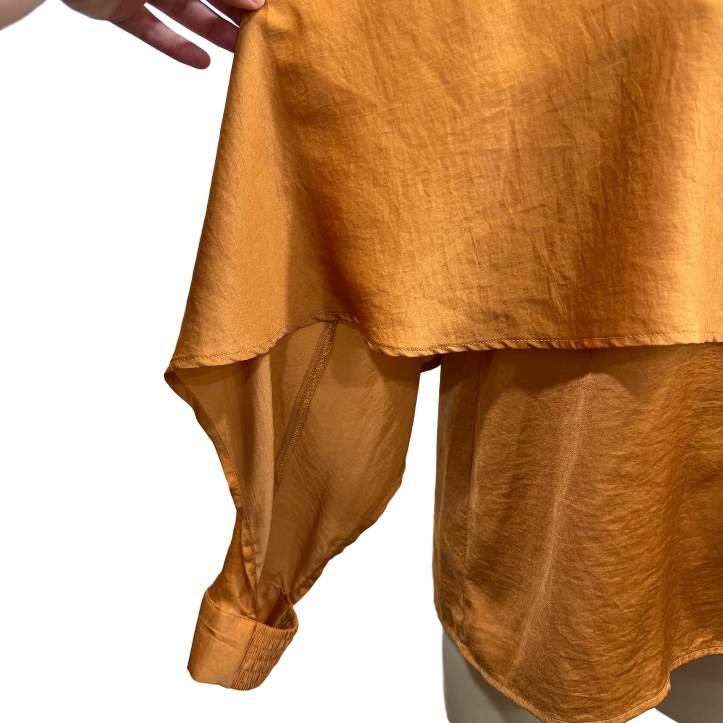 Orange Blouse - Size 8