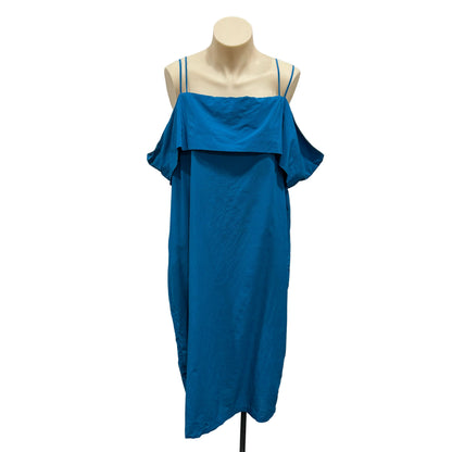 Blue Silk Dress - Size 10/12