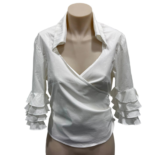 Trelise Wrap Top - Size 12