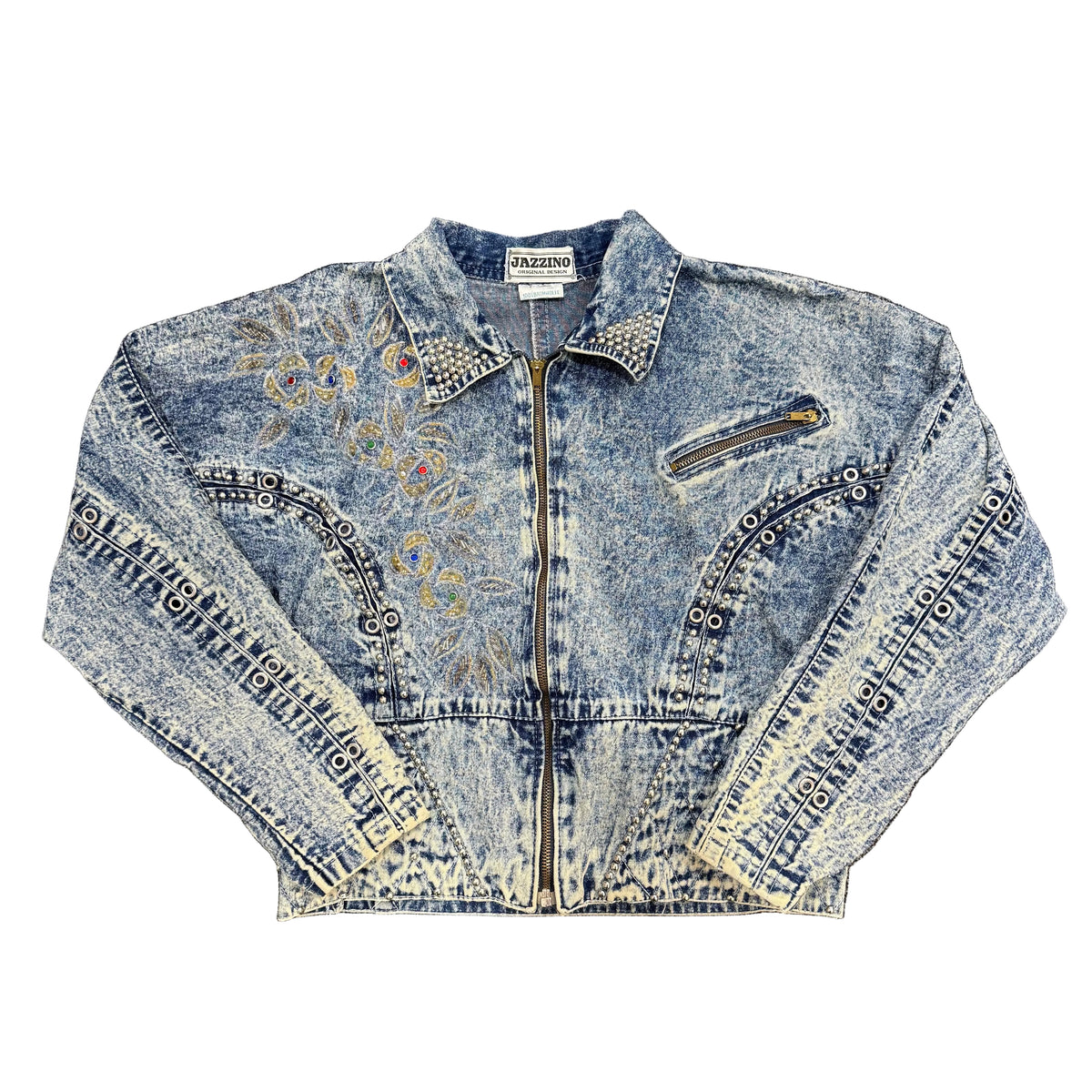 80s Denim Jacket - Size S