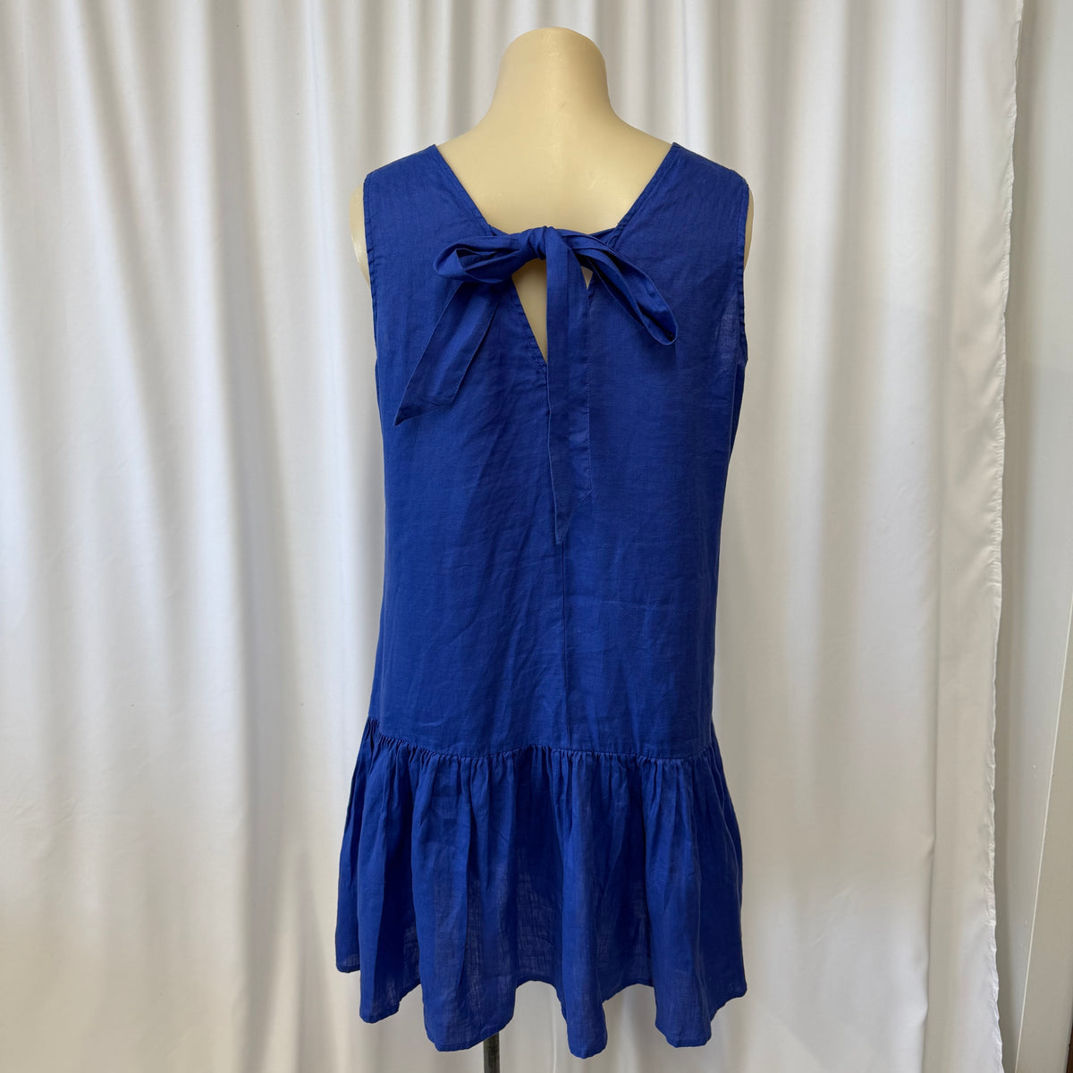 Blue Skater Dress - Size 8