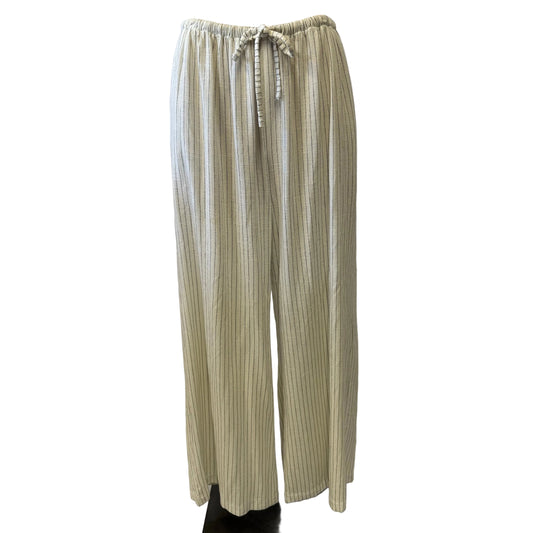White Stripe Pants - Size M/L