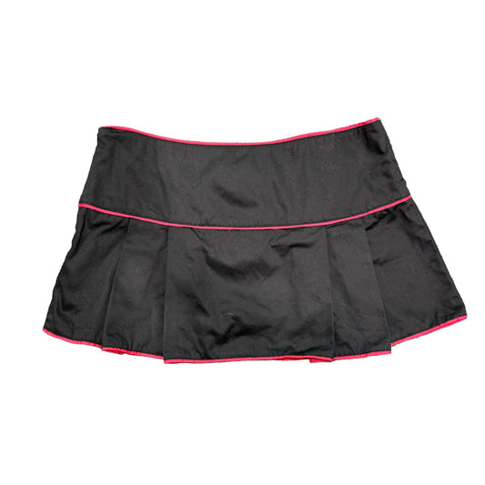 Black & Red Mini Skirt - Size 10