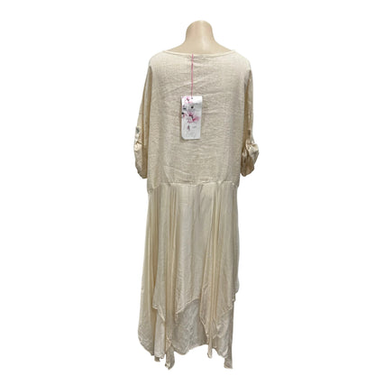 NEW Cream Dress - Size 14