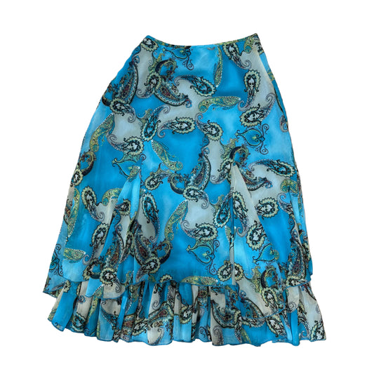 Paisley Midi Skirt - Size 12