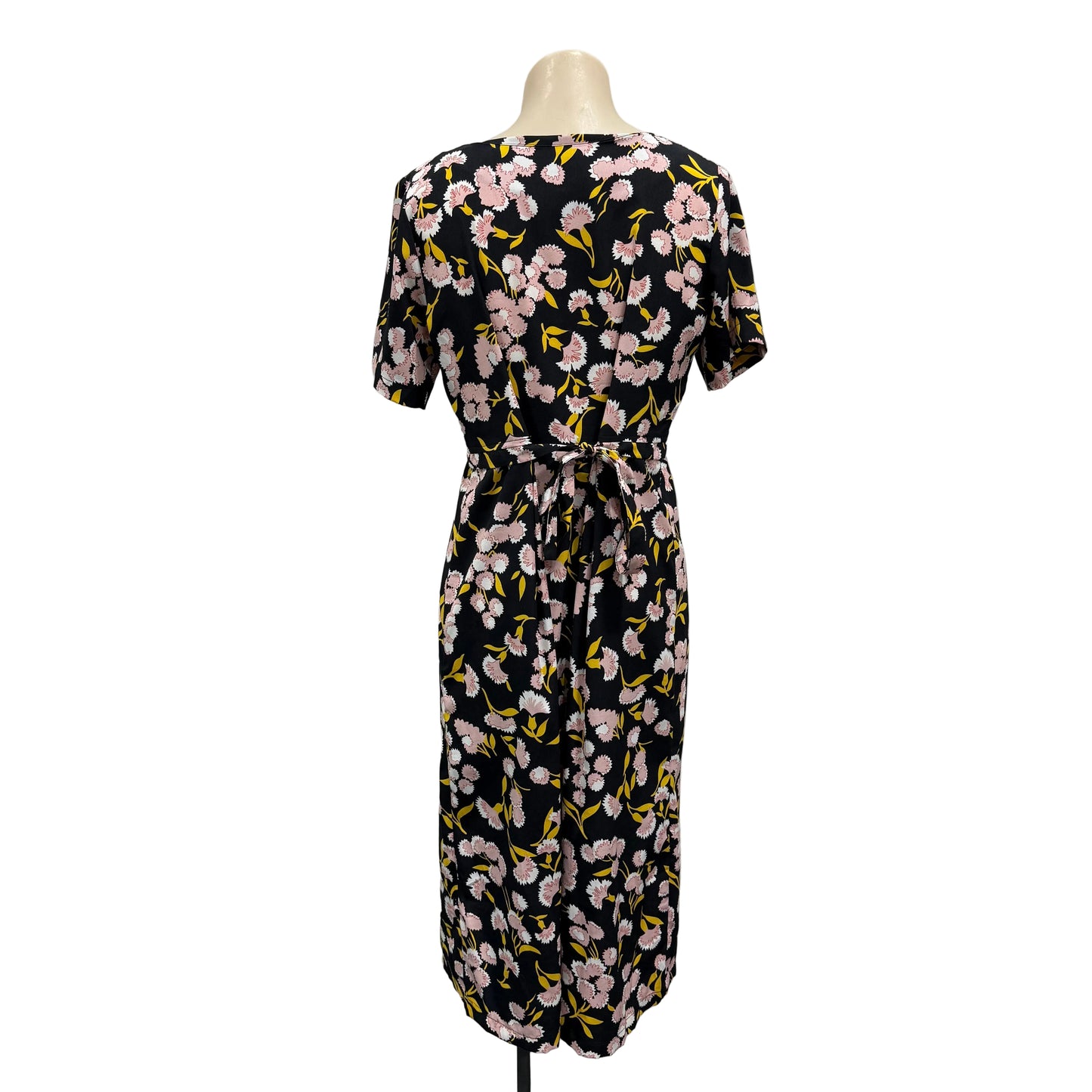 Dark Floral Dress - Size 8
