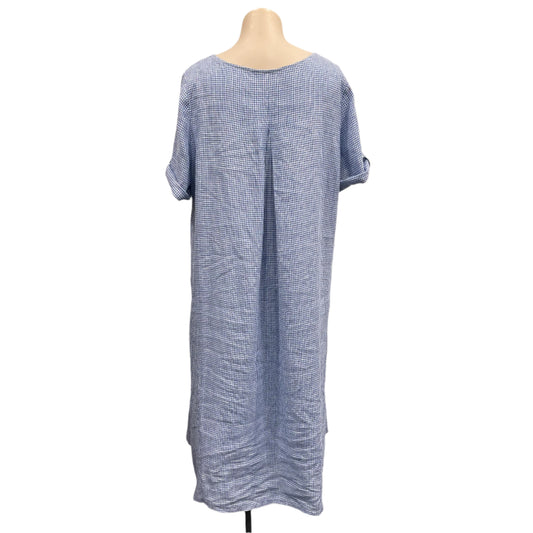 Blue Gingham Dress - Size M