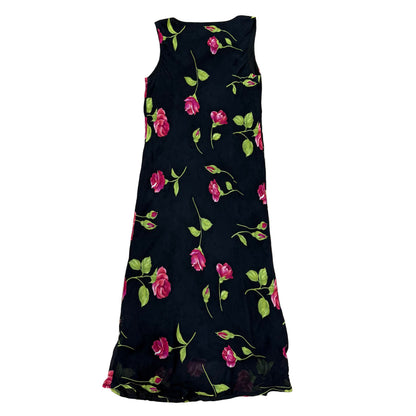 90s Flower Dress - Size 12