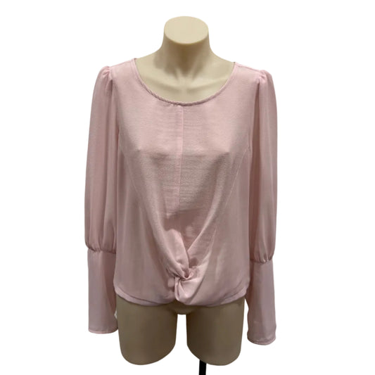 Pink Zip Blouse - Size 8