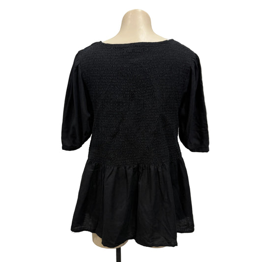 Black Peplum - Size 8