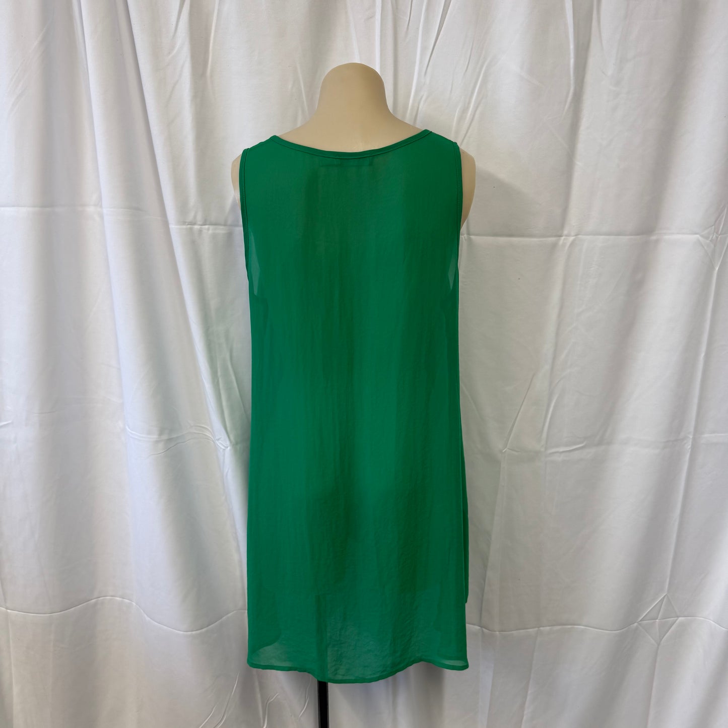 Sheer Green Tank - Size 10