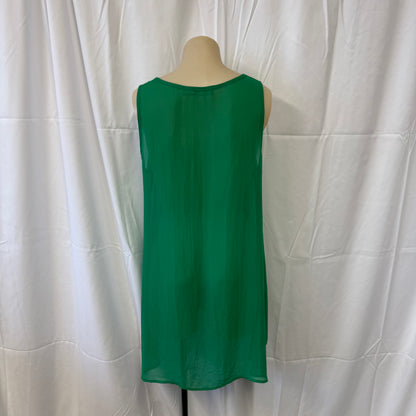 Sheer Green Tank - Size 10