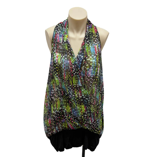 Colourful Halter Top - Size M