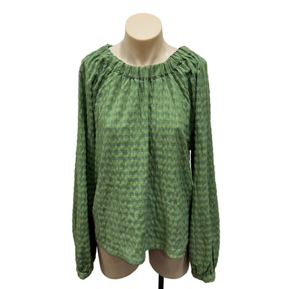 Gingham Long Sleeve - Size L