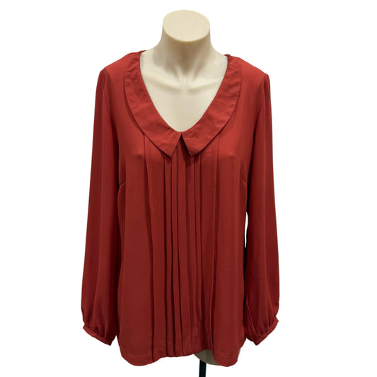 Rust Blouse - Size 10