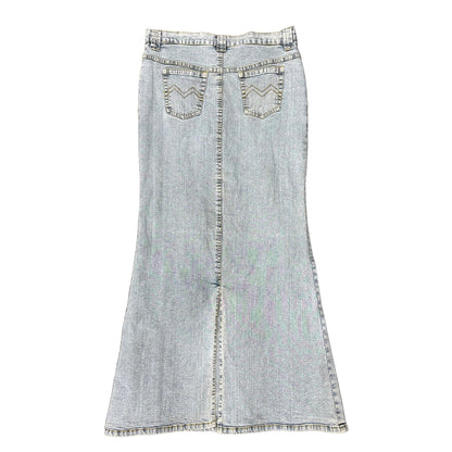 Denim Maxi Skirt - Size 31