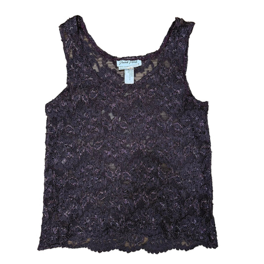 Sparkly Mesh Tank - Size 12