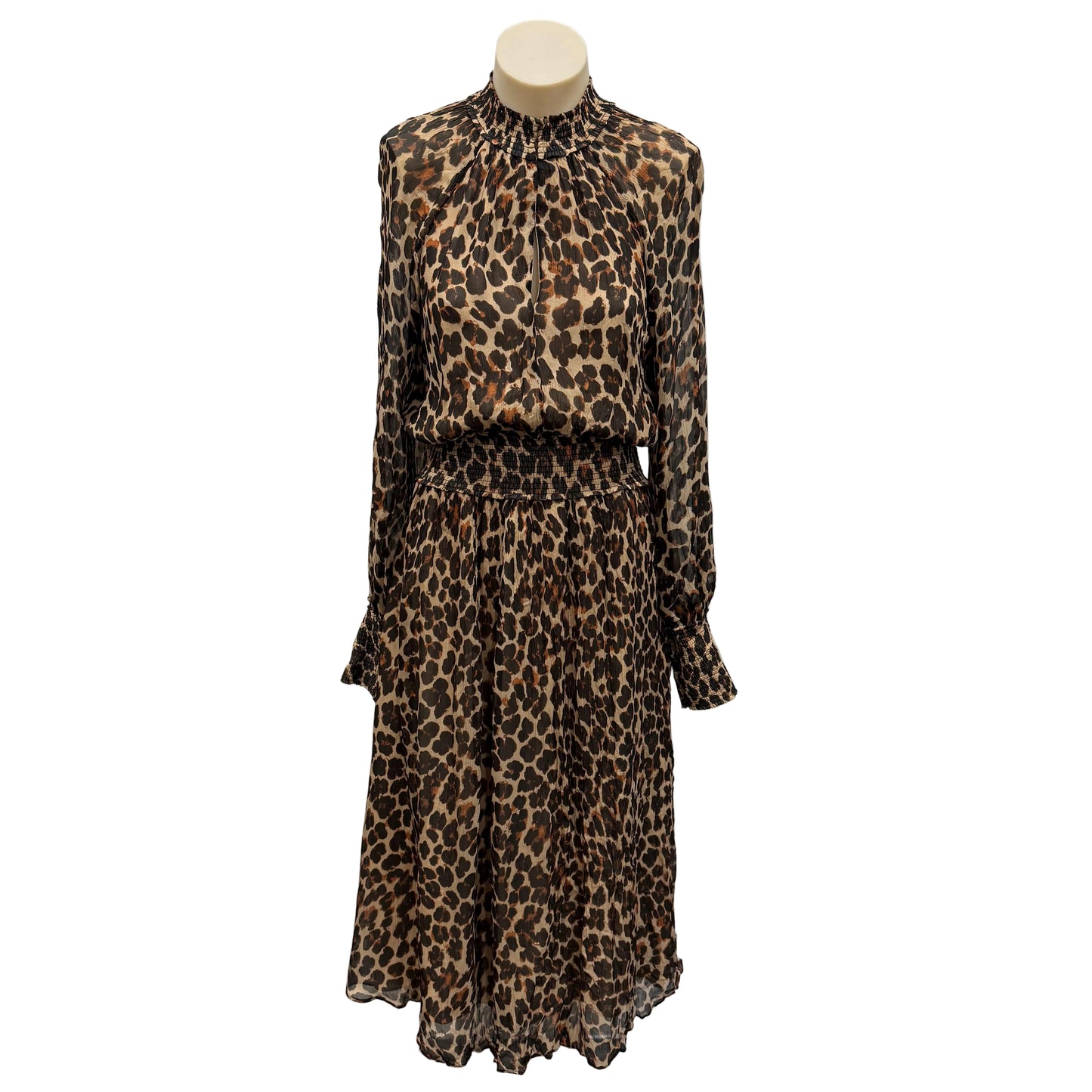 Animal Print Dress - Size 8