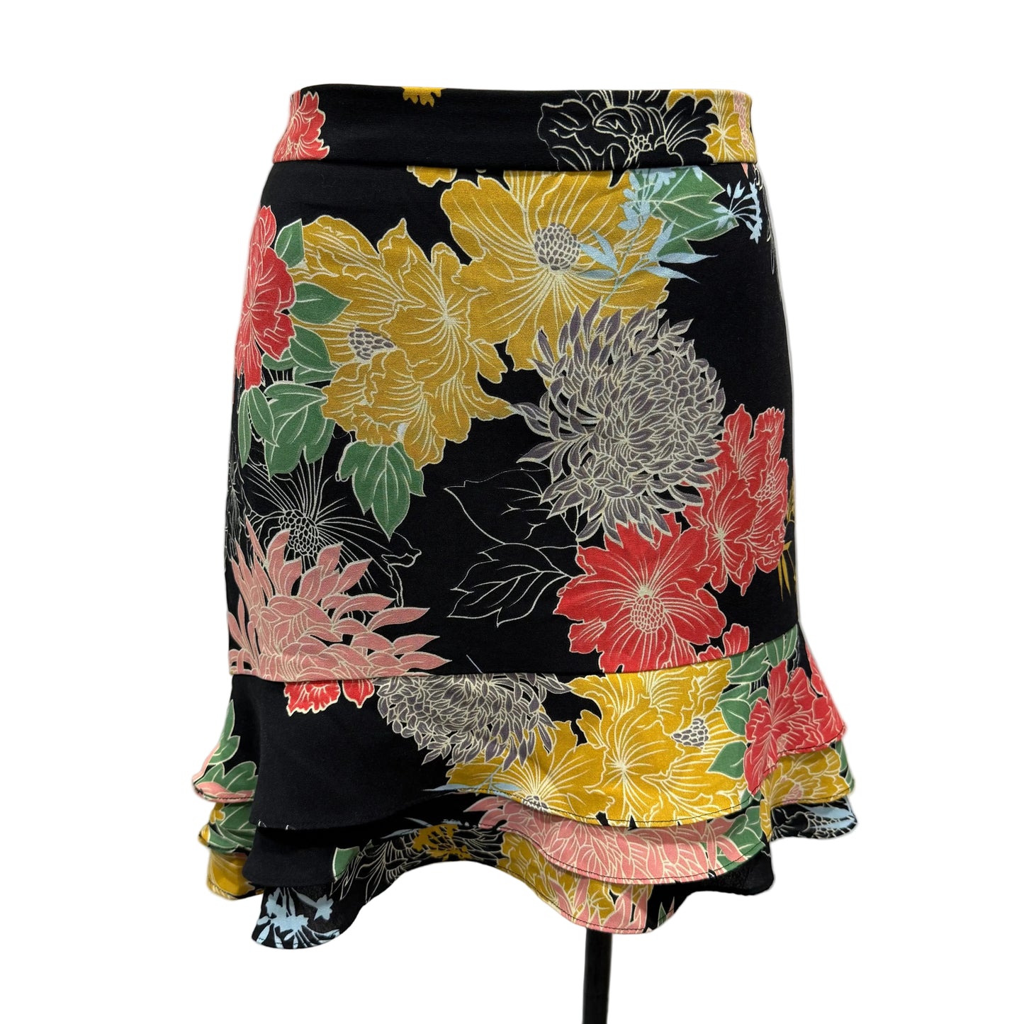 Floral Mini Skirt - Size M