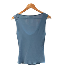 Load image into Gallery viewer, 90s Blue Top - Size 8
