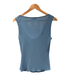 90s Blue Top - Size 8