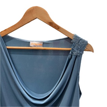 Load image into Gallery viewer, 90s Blue Top - Size 8
