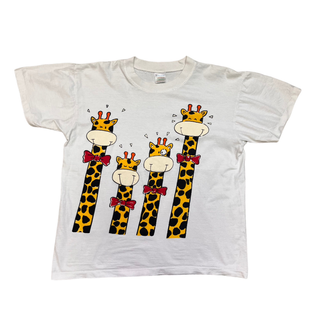 Single Stitch Giraffe Tee - Size S