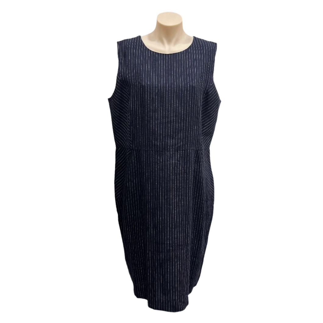 Pinstripe Dress - Size 16