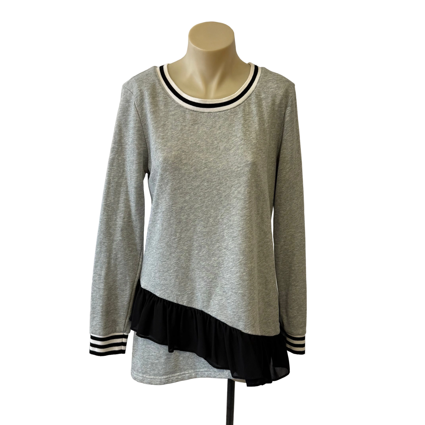 Grey Long Sleeve - Size 10