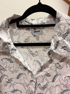 Hi There Horse Shirt - Size 14