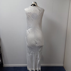 New!! Obi White Dress - Size 10