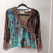 Load image into Gallery viewer, Crushed Velvet Top - Size 12
