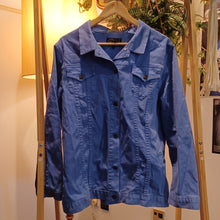 Load image into Gallery viewer, Purple Denim Jacket - Size 18
