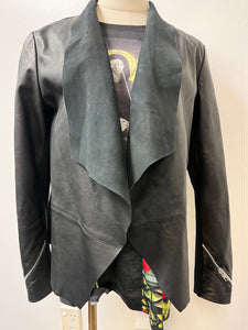 Moochi Leather Jacket - Size 12